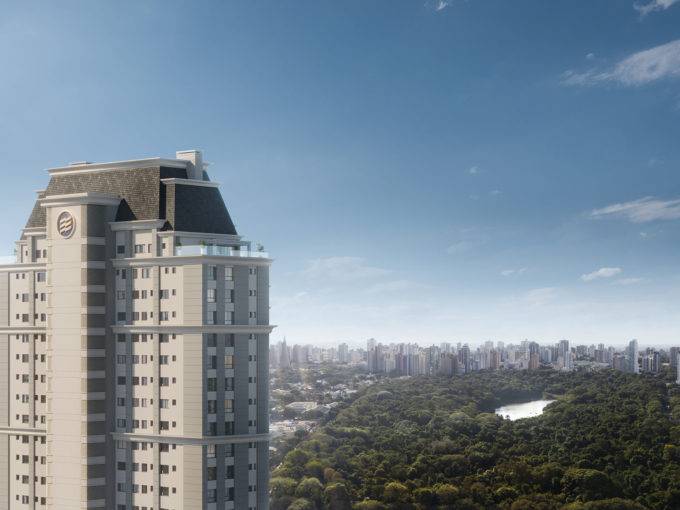 Imerso em um mar de verde - Solaia Exclusive Residences
