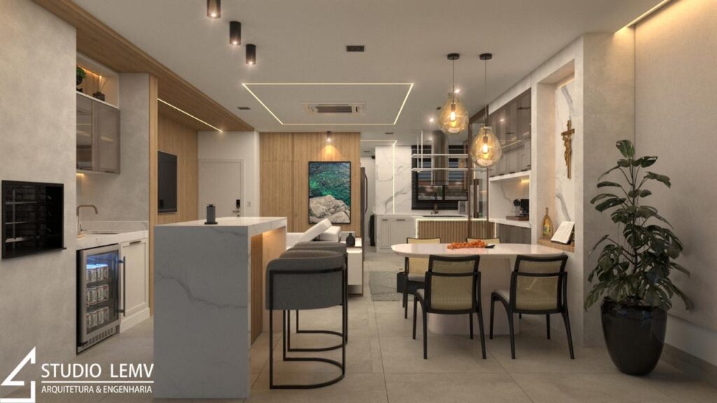 Estudo de Projeto de Interiores par desta unidade