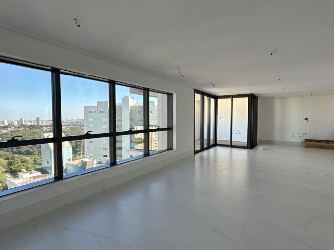 Apartamento de alto padrão à venda no Privelle Plaenge em Maringá - living-jantar